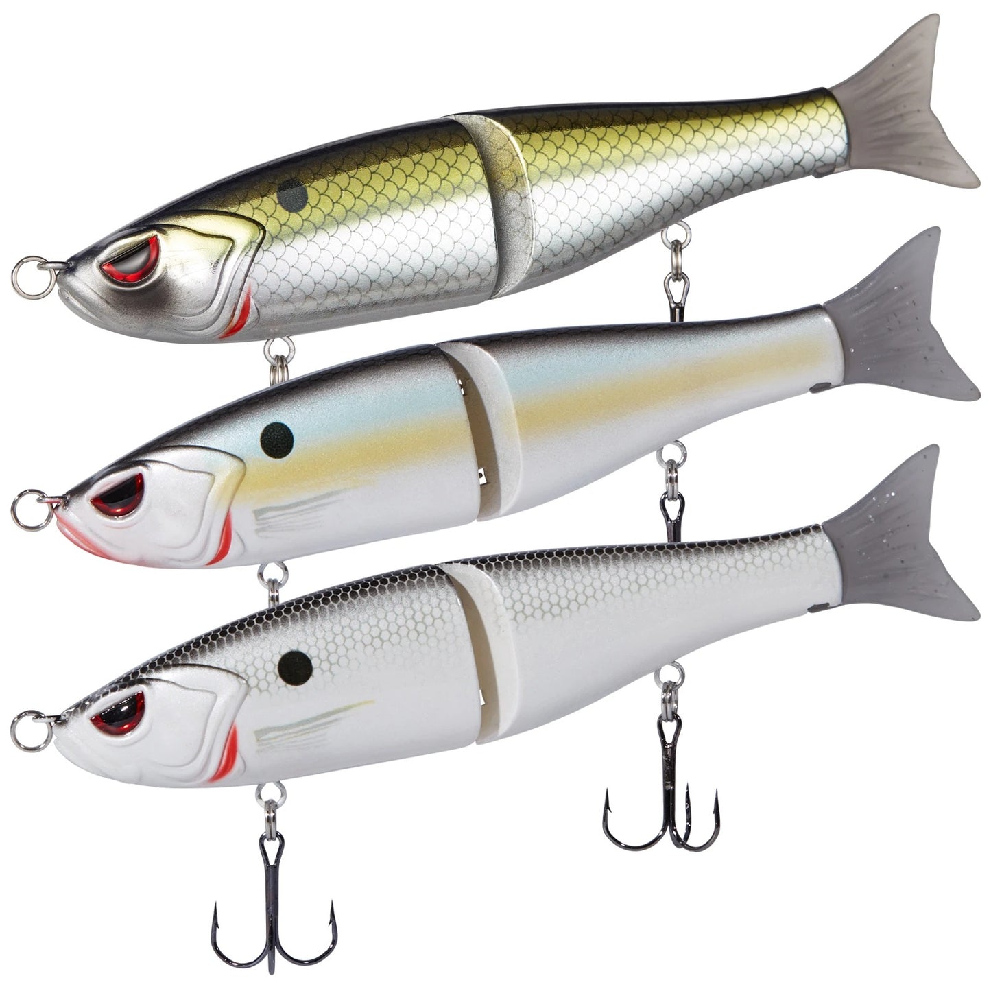 Bassdash Swimbaits Pike Trout Glide Baits
