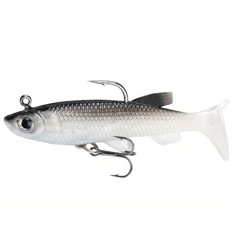 5Pcs Realistic Soft Bait-8Cm